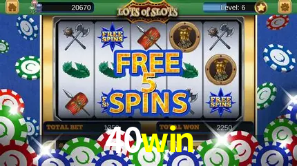 Descubra o Mundo do Cassino Online com 40win
