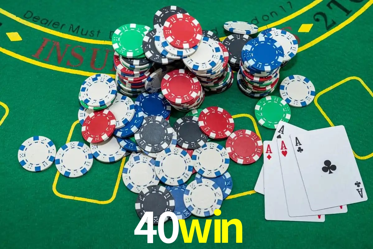 Interface do App 40win