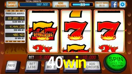 Descubra o Mundo do Cassino Online com 40win